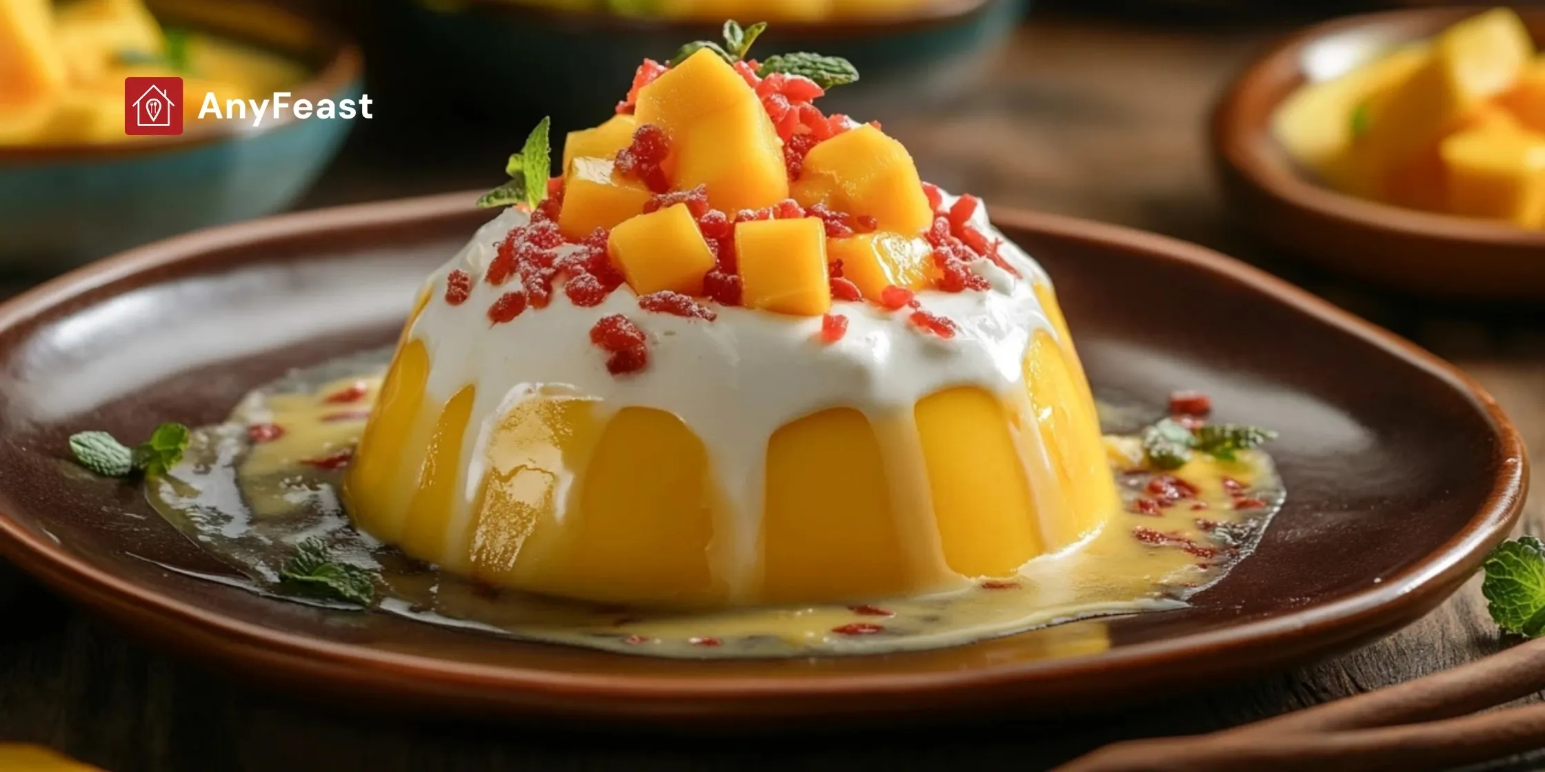 Discover the Delight of Mango Pudding with AnyFeast