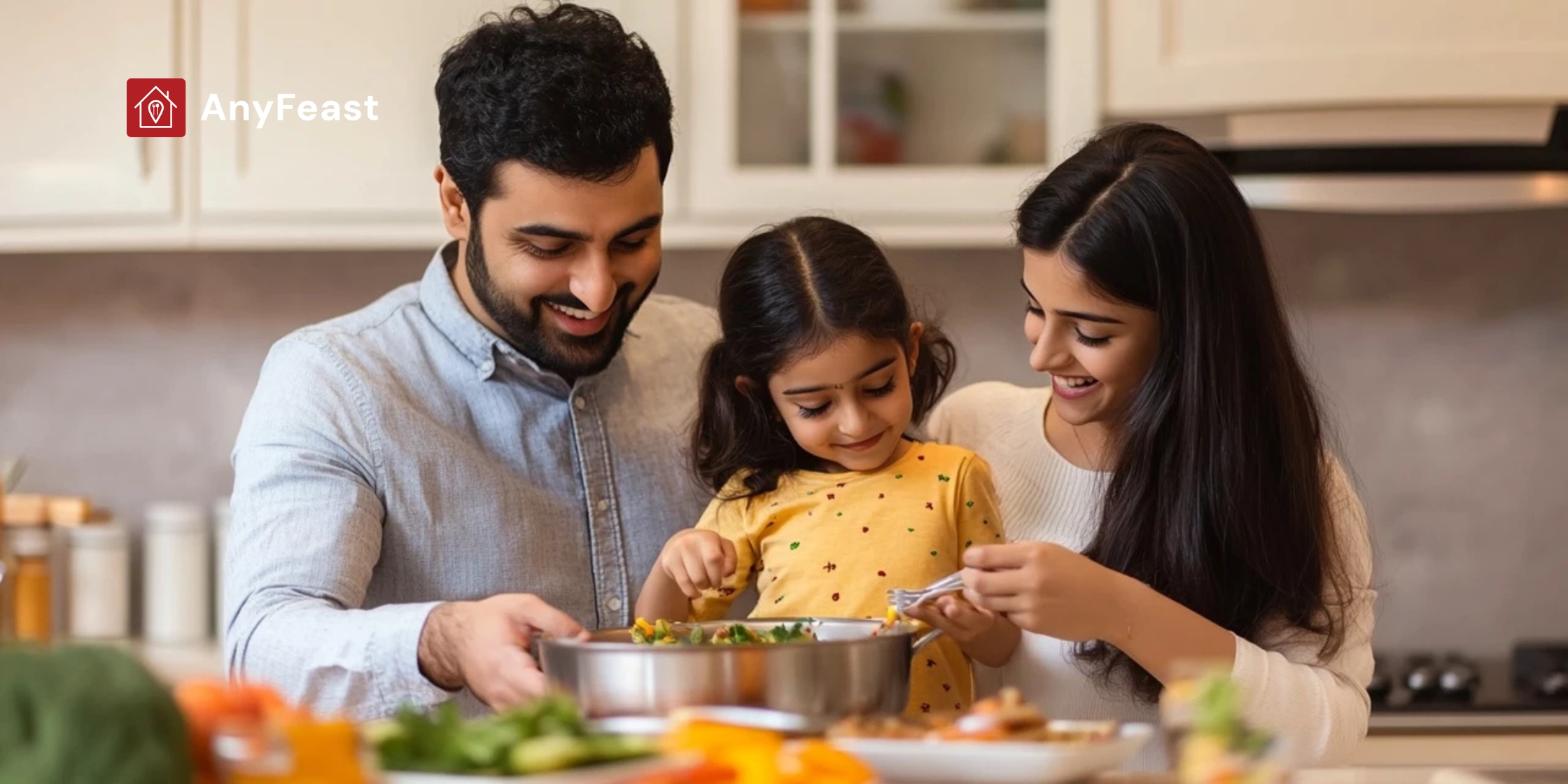 The Family Bonding Power of Cooking Meals with AnyFeast AI Recipe Kit